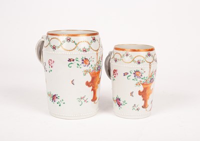 Lot 47 - A Chinese export tankard