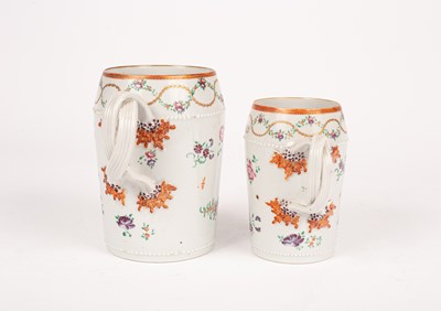 Lot 47 - A Chinese export tankard