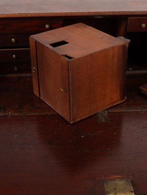 Lot 351 - A 19th Century walnut bureau