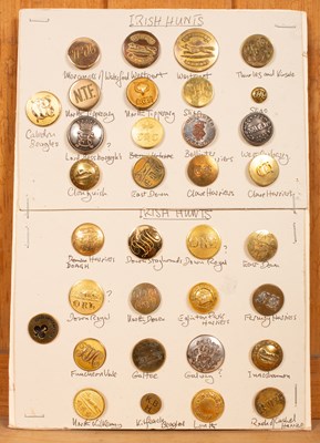 Lot 416 - Irish hunt buttons