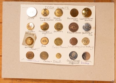 Lot 418 - Irish hunt buttons