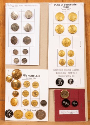 Lot 439 - Scottish hunt buttons