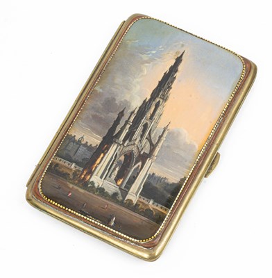 Lot 837 - An Edwardian card case