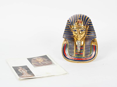 Lot 771 - A Boehm limited edition model of Tutankhamun mask