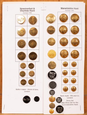 Lot 630 - Hunt buttons