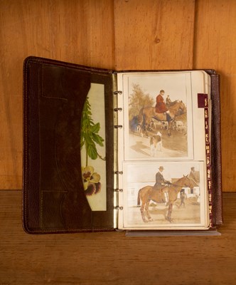 Lot 514 - Miss F M Norman's hunting diary