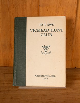 Lot 523 - Alfred E Bissell History of the Vicmead Hunt Club