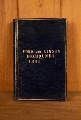 Lot 509 - A List of The York and Ainsty Hounds from 1841 to 1885