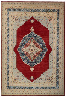 Lot 317 - A Haji Jalili Tabriz design carpet