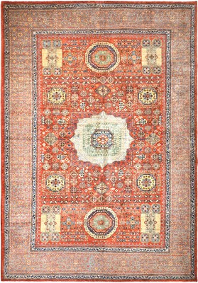 Lot 319 - A Mamluk design carpet