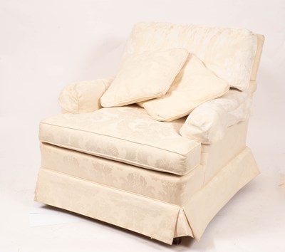 Lot 9 - A modern upholstered armchair