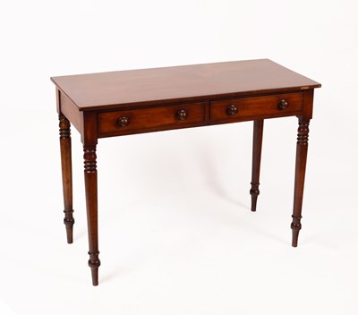Lot 629 - A Victorian mahogany side table