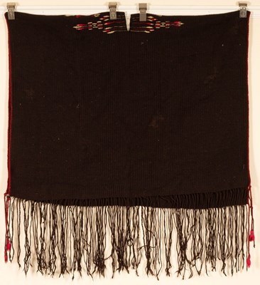 Lot 397 - A South American wool poncho