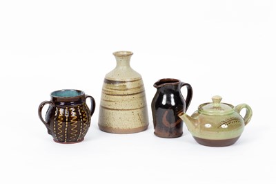 Lot 45 - Four studio pottery items