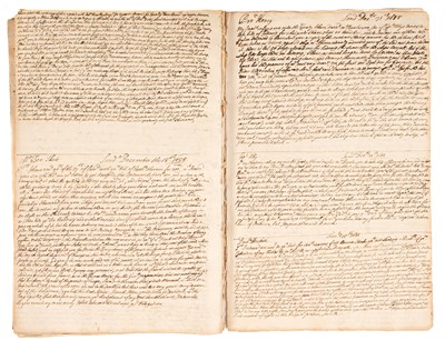 Lot 809 - A 17th Century copy letter book relating to William Freeman (d. 1707)