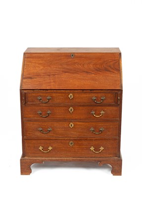 Lot 256 - A George III mahogany bureau