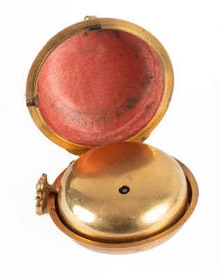 Lot 200 - A George III pair cased gold pocket watch