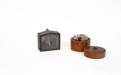 Lot 869 - A small early 19th Century diorama
