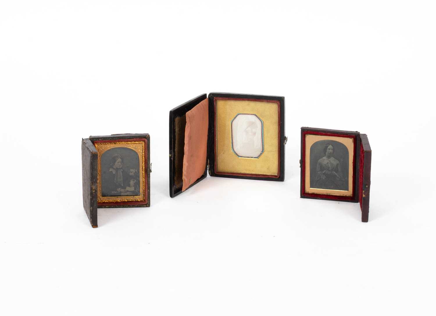 Lot 870 Three daguerreotypes