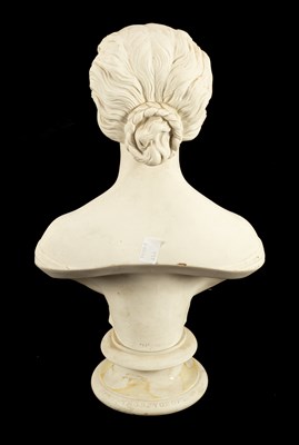 Lot 35 - A Copeland Parian bust of HRH Princess Alexandra