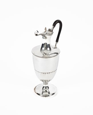 Lot 188 - A Victorian silver claret jug