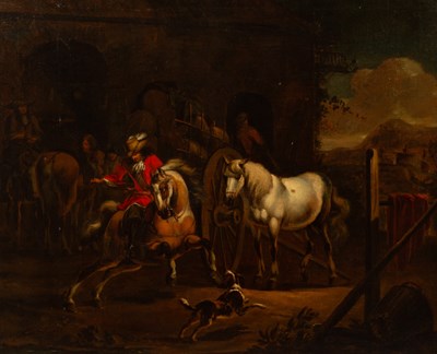 Lot 248 - Follower of Dirck Stoop (c. 1615–1686)