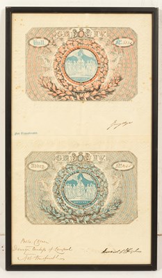 Lot 295 - A George IV Coronation ticket