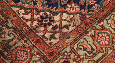 Lot 45 - A Mahal design carpet