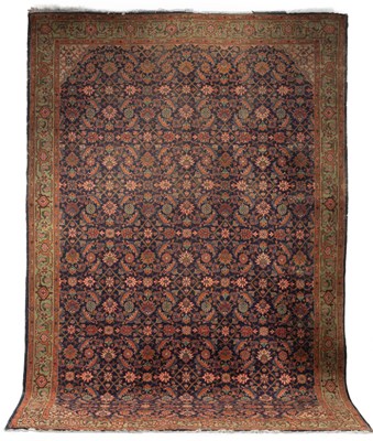 Lot 218 - A Mahal design carpet