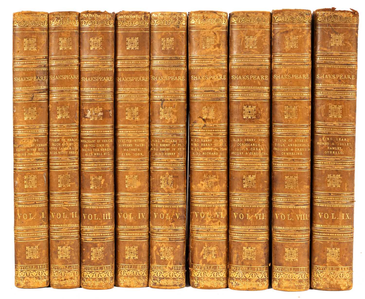 Dramatic Shakespeare Lot 231 - Shakespeare (William) The Dramatic Works