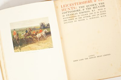 Lot 174 - Hunting & Horse Racing