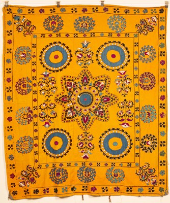 Lot 391 - An Uzbekistan Suzani