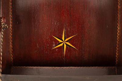 Lot 43 - A George III mahogany knife box