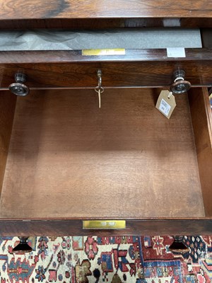 Lot 52 - A Regency rosewood Pembroke table