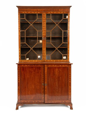 Lot 161 - A mahogany bookcase