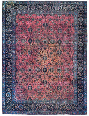 Lot 353 - A Kirman carpet