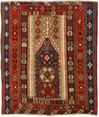 Lot 365 - An Obruk Prayer kilim