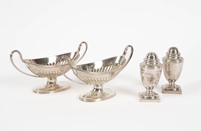 Lot 87 - A pair of Victorian silver salts