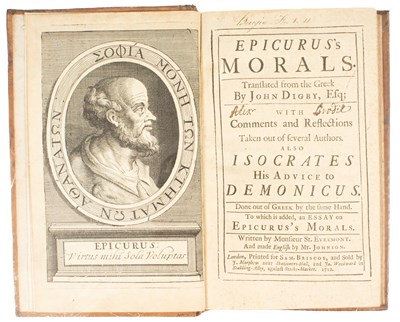 Lot 773 - (Digby) John Epicurus's Morals