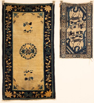 Lot 376 - Two Chinese rugs