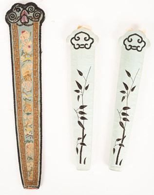 Lot 159 - A Chinese fan case