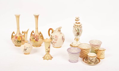 Lot 783 - A group of Royal Worcester vases