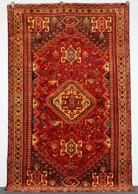 Lot 630 - A small Kashgai carpet