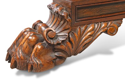 Lot 124 - A Regency Brazilian rosewood sofa table