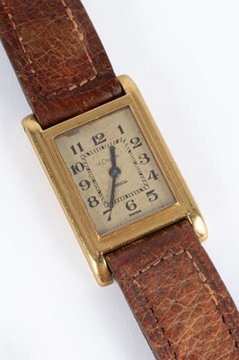 Lot 199 - A lady’s 18ct gold cased LeCoultre wristwatch