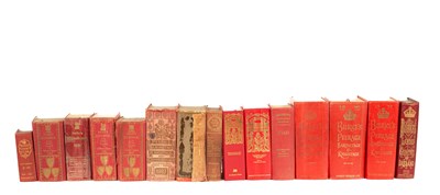 Lot 286 - A collection of Burke's Peerage, Kelly's Directory, etc.