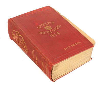 Lot 286 - A collection of Burke's Peerage, Kelly's Directory, etc.