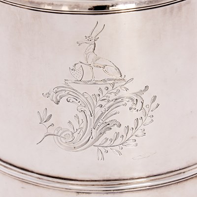 Lot 355 - A George I Britannia standard silver tankard