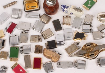 Lot 883 - A collection of petrol lighters