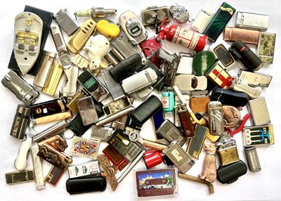 Lot 889 - A collection of novelty gas lighters